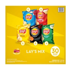 A package of Frito-Lay potato chips