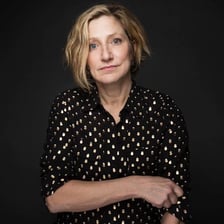A portrait of actress Edie Falco
