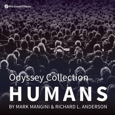 An audience reacting with expressions of wonder