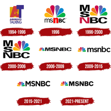 A television news studio associated with the MSNBC network