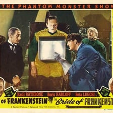 A poster for the 1939 film Son of Frankenstein.