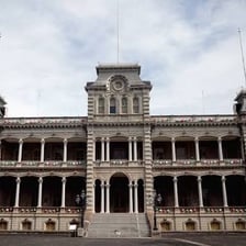 ʻIolani Palace in Honolulu on the island of Oahu