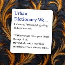 A webpage displaying an informal slang definition