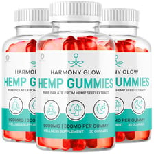 CBD-labeled gummies beside their container