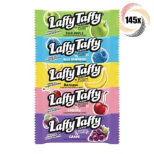 Laffy Taffy candy in its colorful wrapper