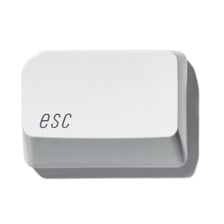 A computer keyboard with the Esc key visible