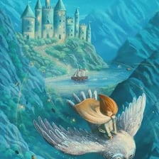 A fantasy illustration evoking an imaginary realm.