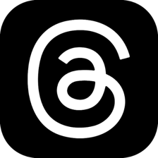 The Threads social-media app logo.
