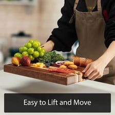 A chef chopping vegetables on a cutting board