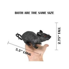 A rat-shaped squeaky toy beside a symbolic depiction of an informant.