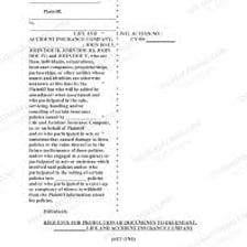 A person submitting paperwork for an insurance claim