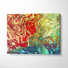 Colorful swirling psychedelic artwork
