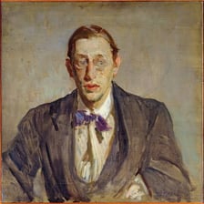 Portrait of composer Igor Stravinsky