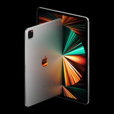An Apple iPad Pro tablet displayed on a desk