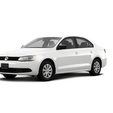 A Volkswagen Jetta sedan viewed from the side