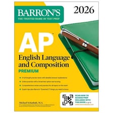 English literature and writing materials in a classroom setting