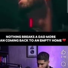 A person calling into an apparently empty house.