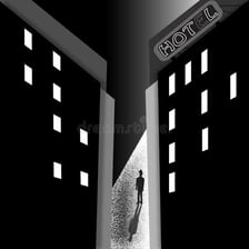A shadowy detective scene in classic film-noir style.