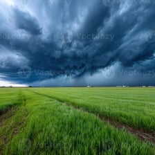 Dark storm clouds suggesting an ominous omen