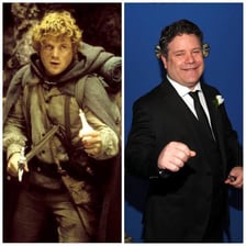 Sean Astin portraying Samwise Gamgee in The Lord of the Rings.