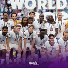 England’s national soccer team in white kits