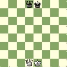 A chess king standing on a chessboard.