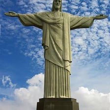 The Christ the Redeemer statue overlooking Rio de Janeiro