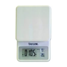 A kitchen scale displaying a weight in ounces.