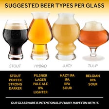 Glasses of India pale ale with a hoppy craft-beer appearance