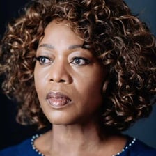 A portrait of actress Alfre Woodard
