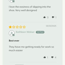 A review interface showing a one-star rating.