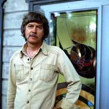 Portrait of novelist Tom Robbins
