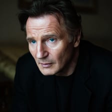 Portrait of actor Liam Neeson.