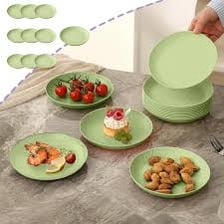 A small plate of food suitable as a light snack.