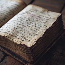 An old manuscript containing a formal command