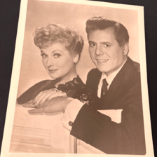 Portrait of actor and bandleader Desi Arnaz