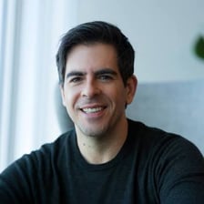 A portrait of filmmaker Eli Roth.