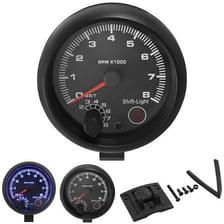 A vehicle tachometer displaying engine speed in RPM.