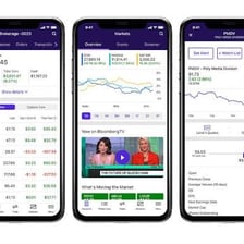The E*TRADE online investing platform displayed on a computer screen
