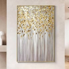 Gold leaf applied as a decorative layer over a surface.