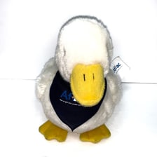 The Aflac duck, the insurance company’s advertising mascot.