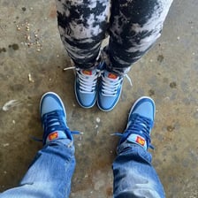 Two matching shoes shown together as a pair.