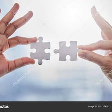 A second person joining another person in an activity.