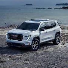 A GMC Acadia crossover SUV