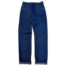 Blue indigo dye used to color denim