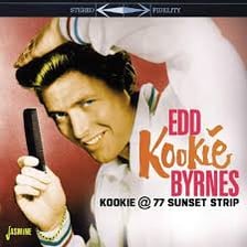 Actor Edd Byrnes as Kookie in 77 Sunset Strip.