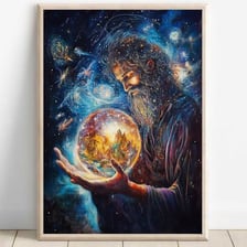 An artistic depiction of Morpheus, the mythological god of dreams.