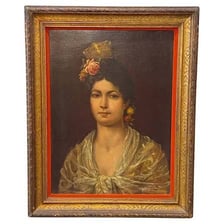 A portrait of a Spanish woman.