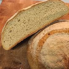 A loaf of bread on a table