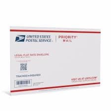 A person placing an envelope into a post office mailing slot.